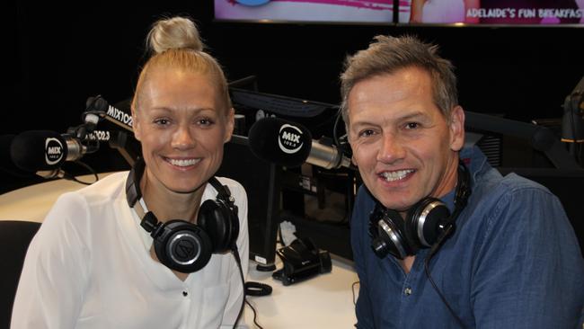 Erin Phillips is joining Mark “Soda” Soderstrom on Mix 102.3 brekkie until Jodie Oddy returns from maternity leave.