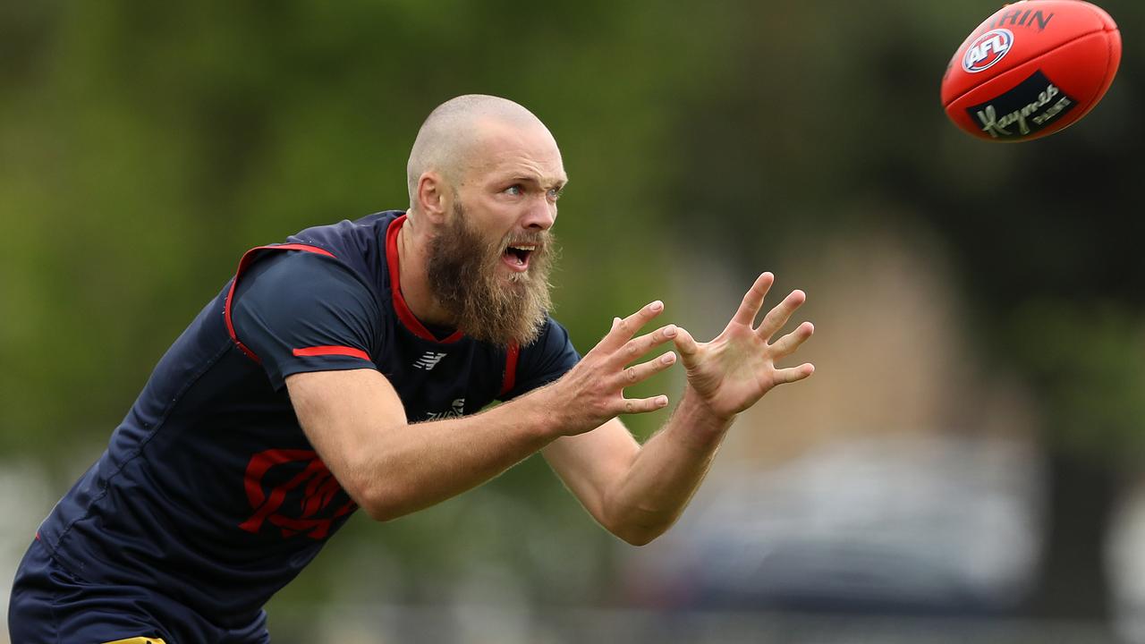 Max Gawn thinks he’s overpriced in SuperCoach this year. Picture: Getty