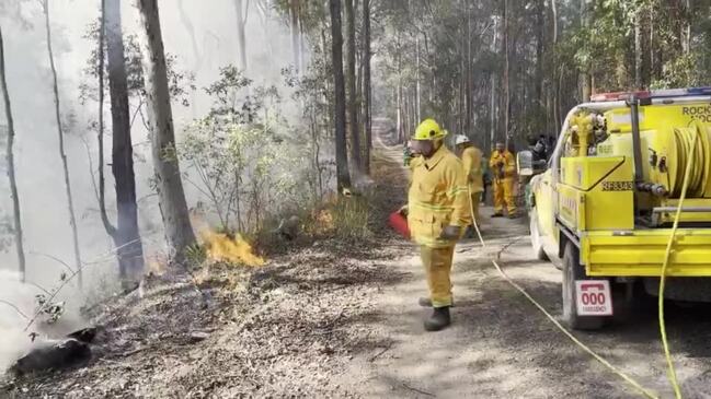 Hazard-reduction burn at Brookfield