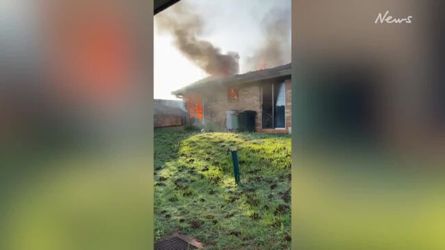 Blaze completely destroys Lawnton home