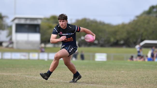 RUGBY LEAGUE: Justin Hodges and Chris Flannery 9s Gala Day. Caloundra State High V Meridan State College. year 10. Caloundra's Zac Garden. Picture: Patrick Woods.