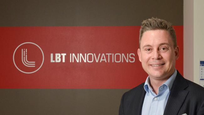 LBT chief executive Brent Barnes at LBT head office in Waymouth St, Thursday, October 24, 2019. (Pic: AAP/Brenton Edwards)