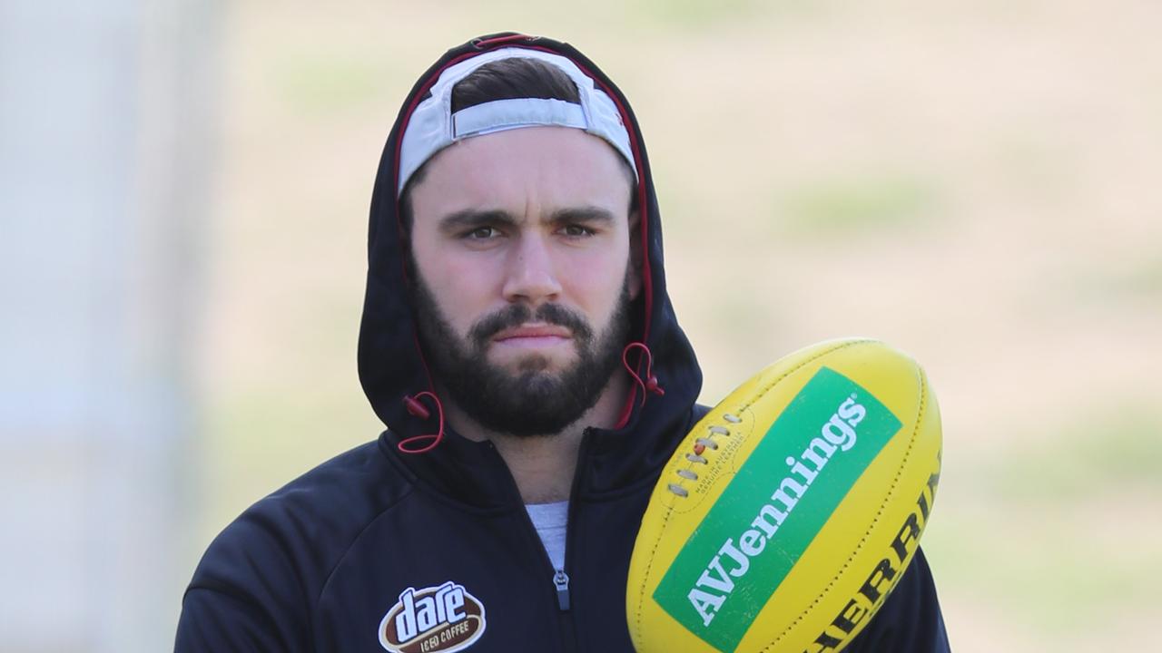 St Kilda AFL training in Moorabbin. Paddy McCartin. Picture: Alex Coppel.