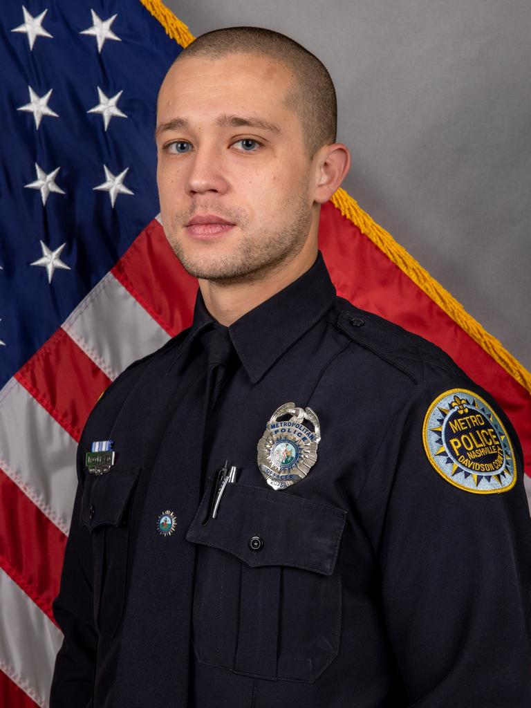 Metropolitan Nashville Police Officer Michael Collazo. Picture: MNPD