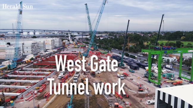 West Gate Tunnel northern portal