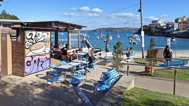 Little Manly Beach Kiosk. Picture: Troy Snook