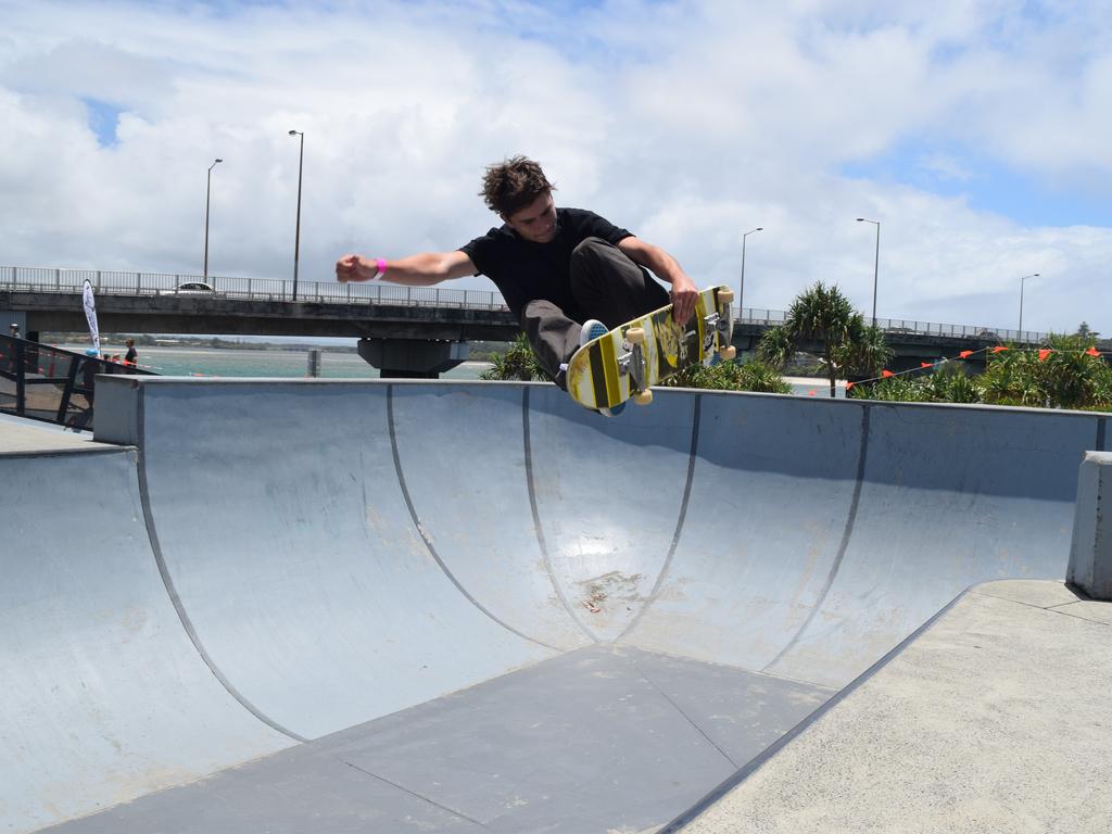 Ballina skateboarder Jakob Robinson has put his Olympic dream on hold. Photo File.