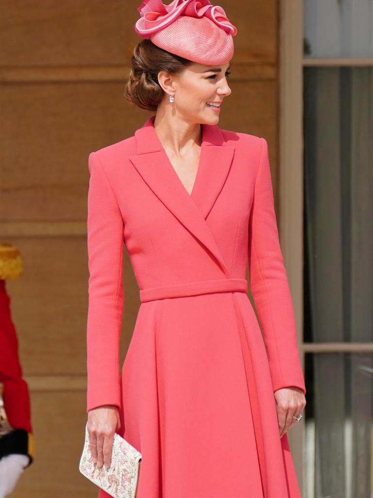 Kate at the Queen’s Garden Party on May 18, 2022. Picture: Dominic Lipinski/Getty Images