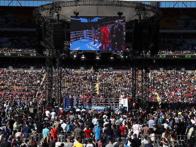 The day that changed Australian boxing forever. Picture: Chris Hyde/Getty Images