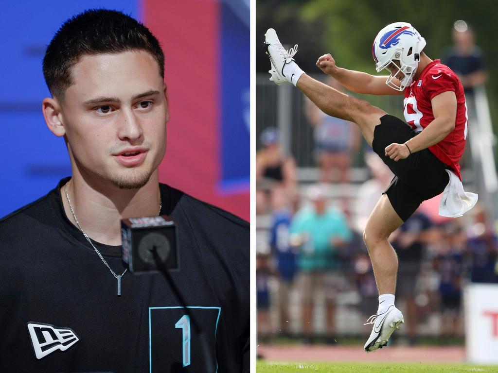 Harsh reality 'Punt God' Matt Araiza is living in after Bills release