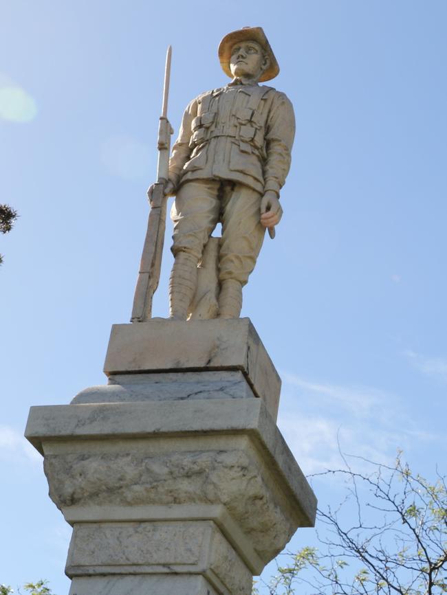 The Blackwood Memorial Soldier.