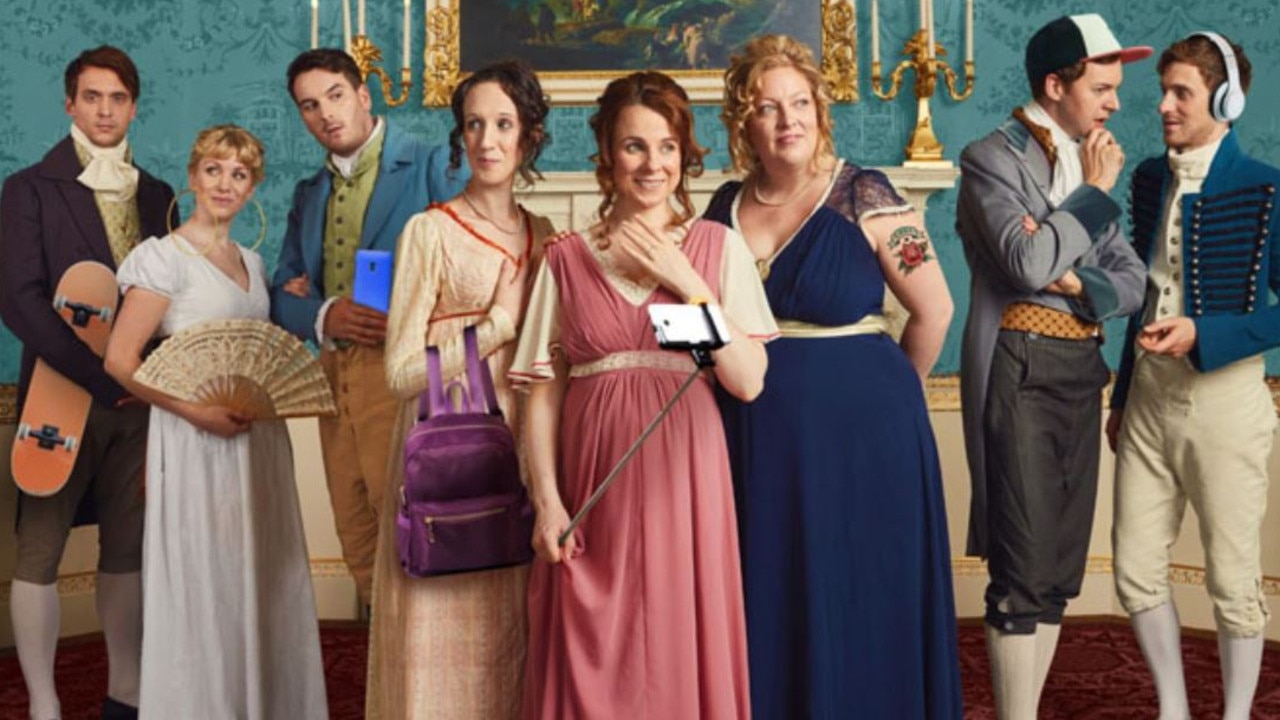 TV series Austentatious takes Austen’s famed heroines and reimagines them as modern women. Picture: Tubi