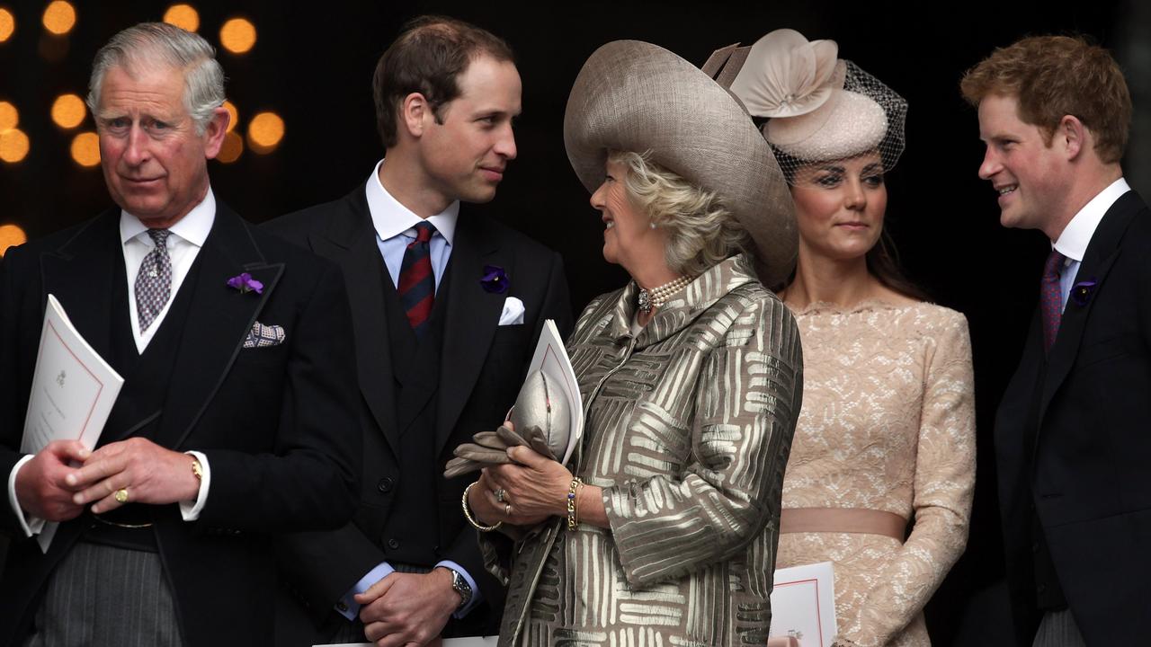 Charles and William dined in a different location from Harry the night the Queen died. Picture: Matt Cardy/Getty Images