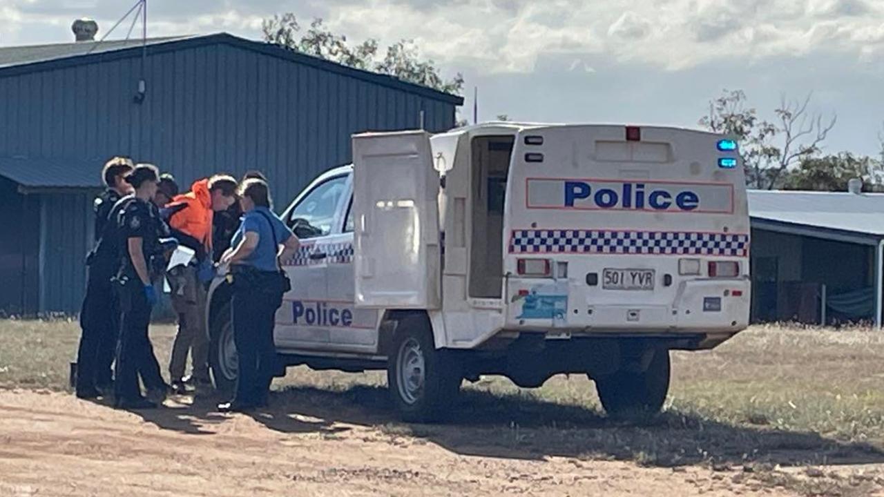 Michael David Hames was arrested in Gracemere after a major police search involving the dog squad.