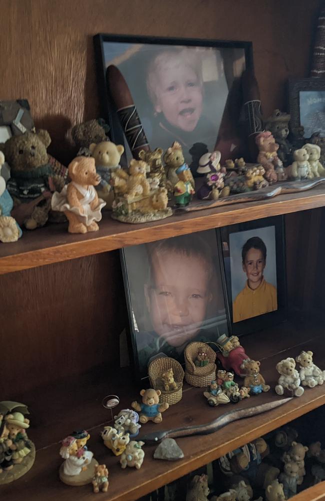 The living room of Prospect man Bob Hughes, 59. Picture: Alex Treacy