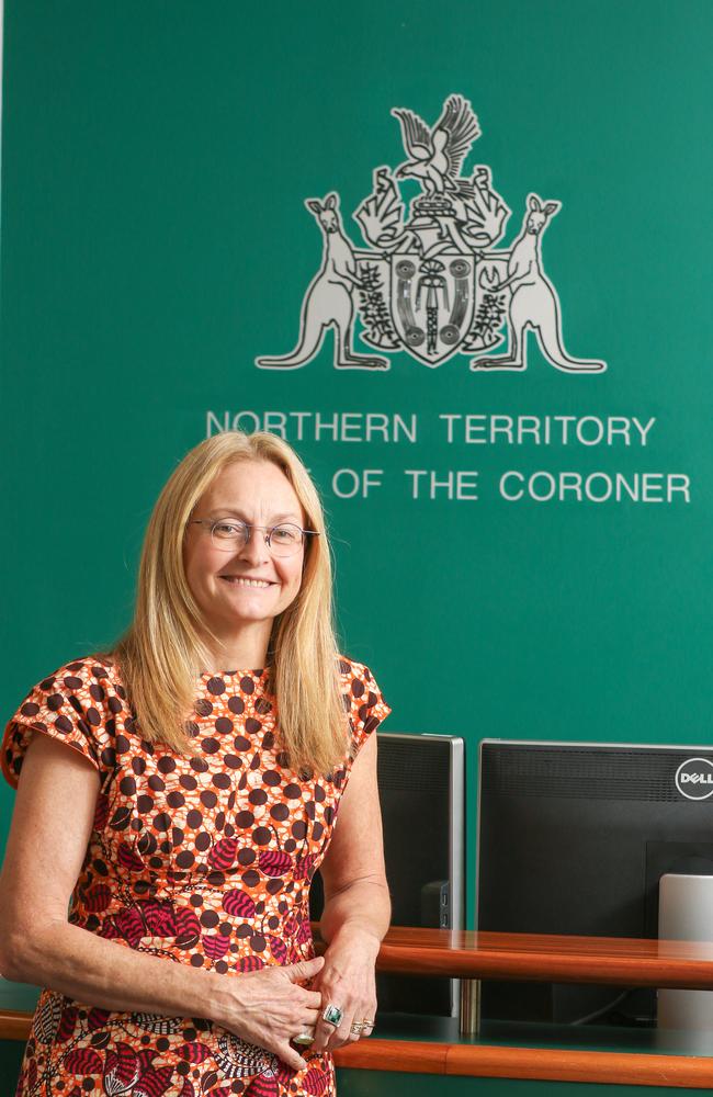Territory Coroner Elisabeth Armitage. Picture: Glenn Campbell