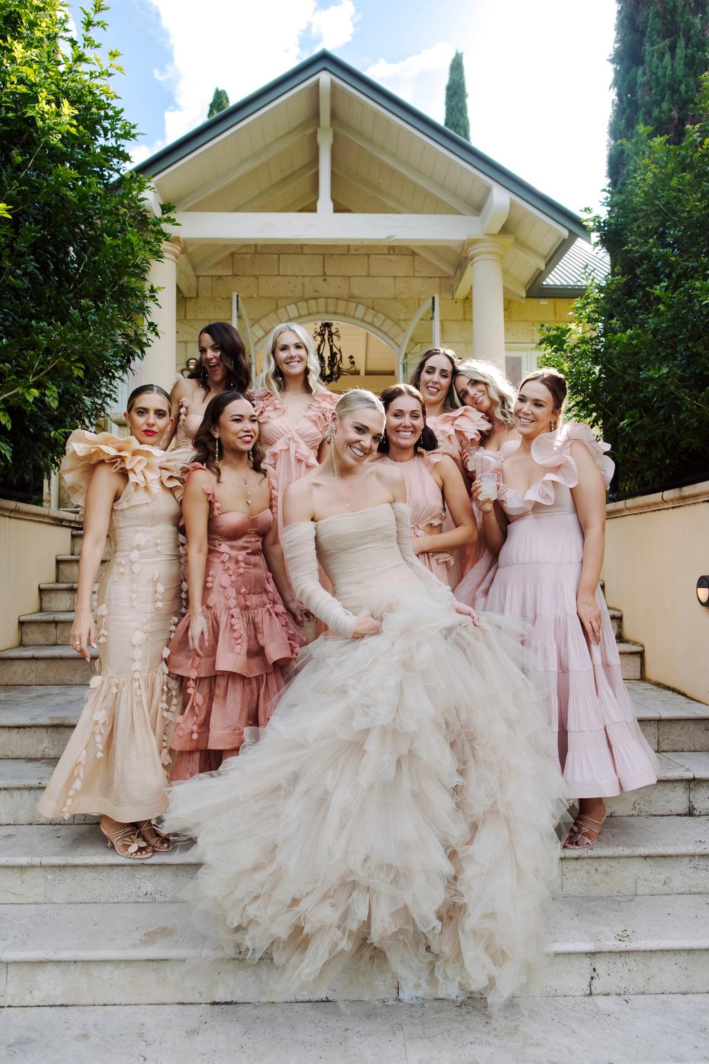 Inside A French Chateau Wedding Featuring Three Zimmermann Looks