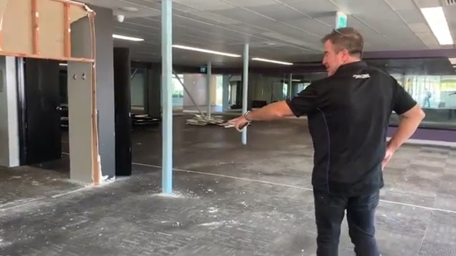 The Mackay gym was 'cleaned out' in less than three hours