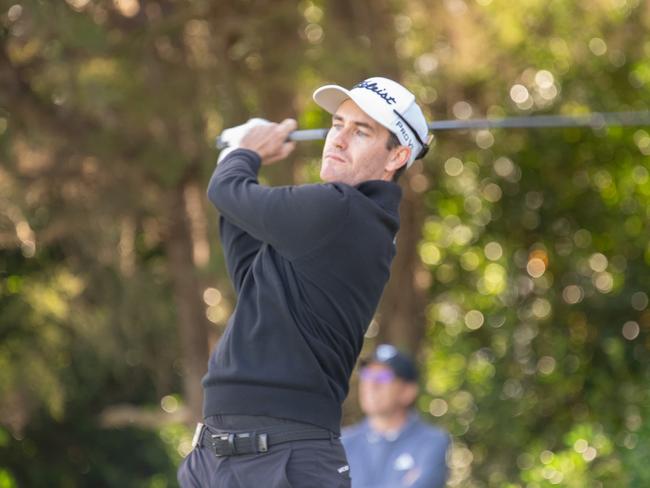 Tyler Hodge during the New Zealand PGA. Photo: PGA of Australia.