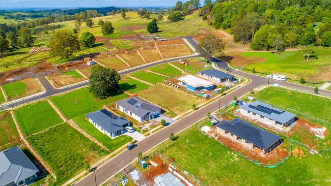 Eastwood housing estate in Goonellabah.
