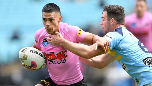 Soni Luke in action for Penrith. Picture: NRL Photos