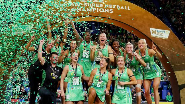 Hancock Prospecting has withdrawn Roy Hill’s sponsorship of the West Coast Fever. (Photo by James Worsfold/Getty Images)