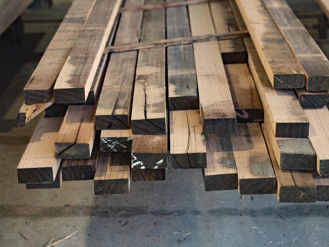 Timber in a sawmill. PICTURE: ZOE PHILLIPS