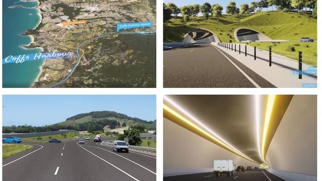 A virtual drive on the $1.2 billion Coffs Harbour Bypass.