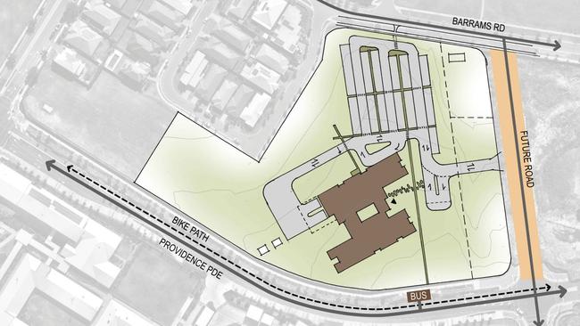 Plans by Queensland Health for the $40 million facility.