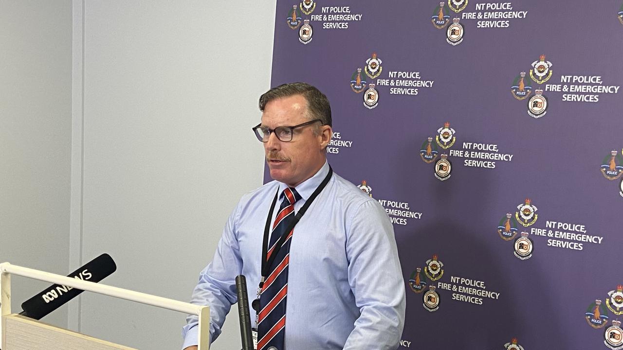 Detective Senior Sergeant Karl Day said the arrest was deemed high-risk. Picture: Riley Walter