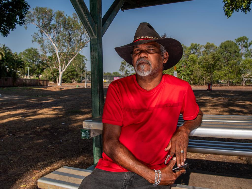 Peppimenarti Traditional Owner and West Daly councillor John Wilson says it’s no longer safe for the town’s kids to go to school. Picture: Pema Tamang Pakhrin