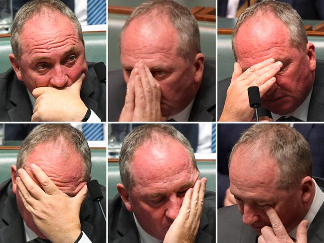 No chance to re-Joyce ... Barnaby Joyce in parliament yesterday. Pictures: Gary Ramage, Agencies