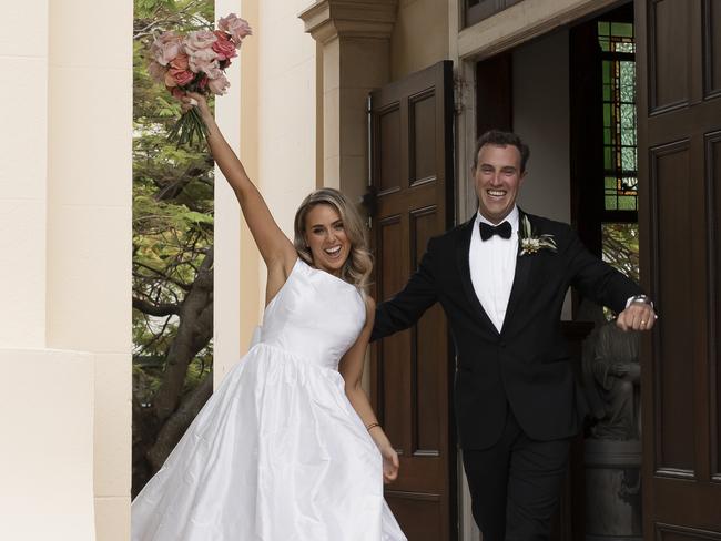 Qweekend Channel 7 reporter Sammie O'Brien's wedding