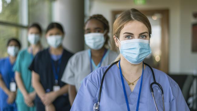 Medical workers are among those in demand. picture: istock