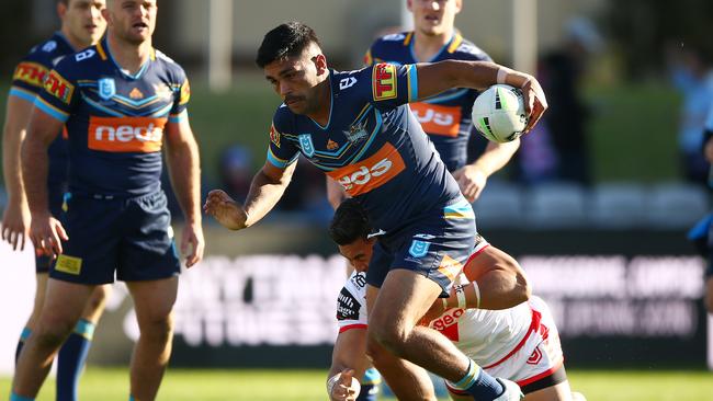 The Titans looked sharp in attack. Picture: Matt Blyth