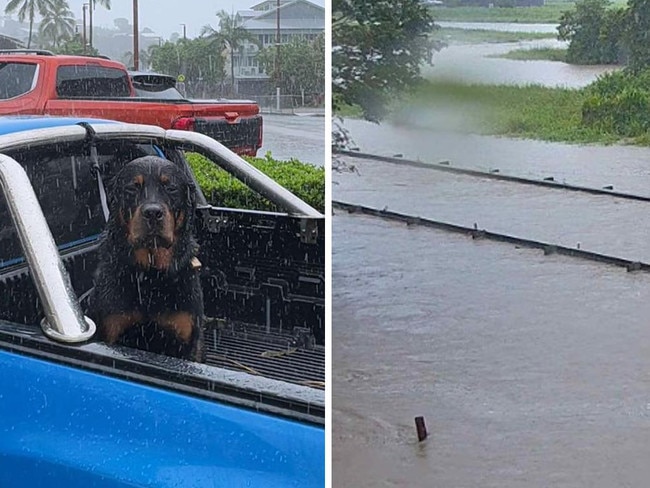 Roadways underwater as storm batters Whitsundays