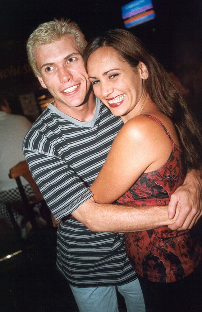 Peter Furnass and Louey Paulson at O’Malley’s, 2000.