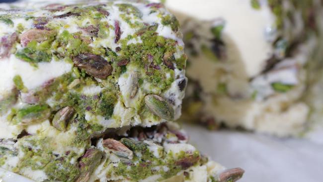 Pistachio icecream at Syriana Tropicana. Picture: Tim Clapin