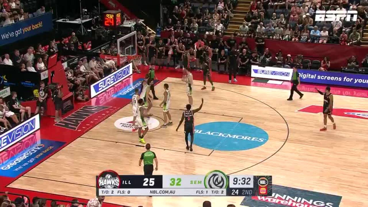 Illawarra Hawks vs. South East Melbourne Phoenix - Game Highlights - Round 14  NBL25