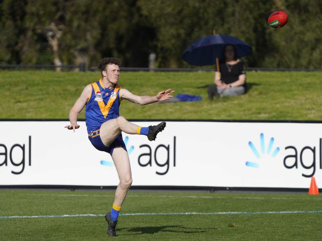 Southern league Div 1 Football Qualifying Final: Cranbourne v St Paul's McKinnon. Nicholas Darbyshire - Cranbourne Eagles.  Picture: Valeriu Campan