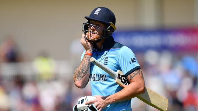 Stokes was filthy with himself after giving his wicket away against New Zealand.