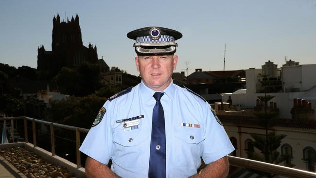 Assistant Commissioner Peter McKenna at Newcastle Police Station. Picture by Peter Lorimer.