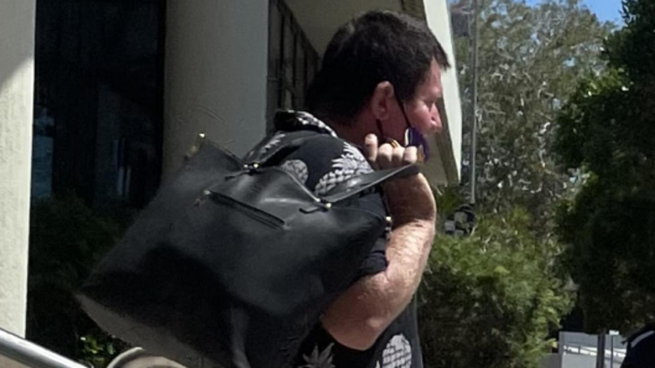 Craig Alan Hopkins leaving Maroochydore District Court on October 20, 2021. Picture: Kristen Camp