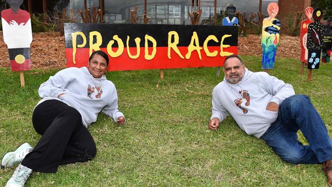 Nova Peris and Michael Long have played important roles in the Long Walk. Picture: Steve Tanner