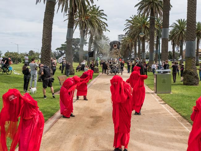 Protests across Australia were organised as part of a global day of action demanding world leaders act decisively on climate to prevent catastrophic global warming. Photo: Getty Images