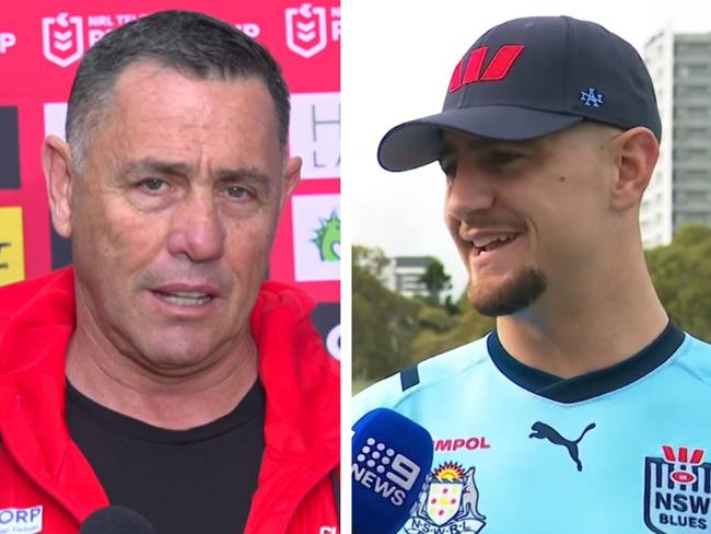 Shane Flanagan said he had to convince Lomax to change positions. Photo: Fox Sports and Channel 9