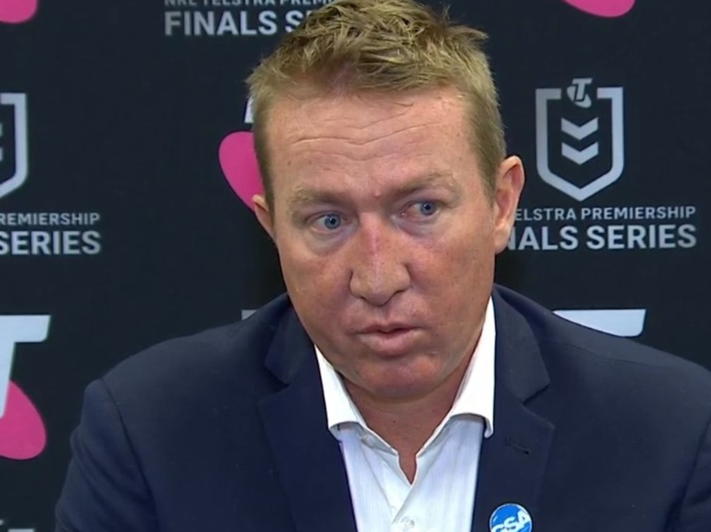 Trent Robinson was in unfamiliar terrain after a week two finals exit.