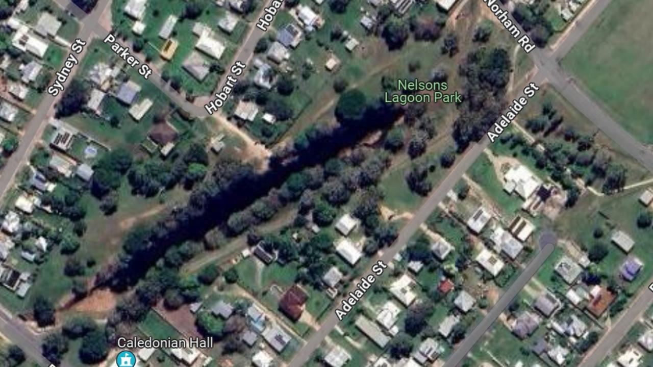 The Nelsons Lagoon Borefield in the middle of the town of Ayr, Burdekin Shire.