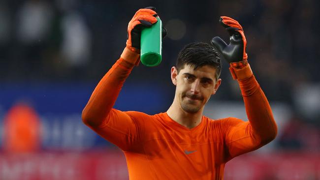 Real Madrid signing Thibaut Courtois. Photo: AFP