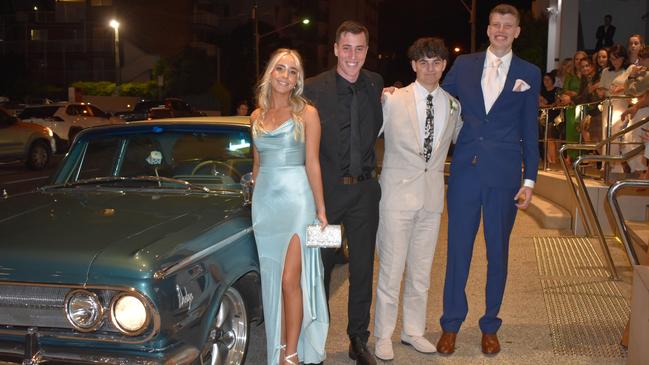 Students at the Siena Catholic College Yr 12 Benefit Ball (formal 2024).